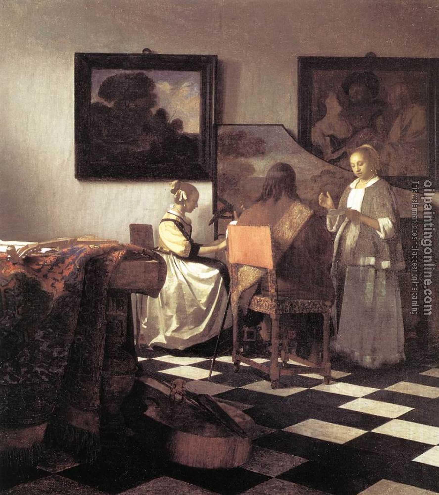 Vermeer, Johannes - oil painting